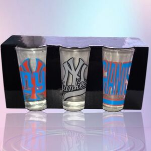 New York Themed Shot Glass Set